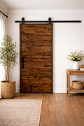 Wood Barn Door - Steel Glass and Style Custom
